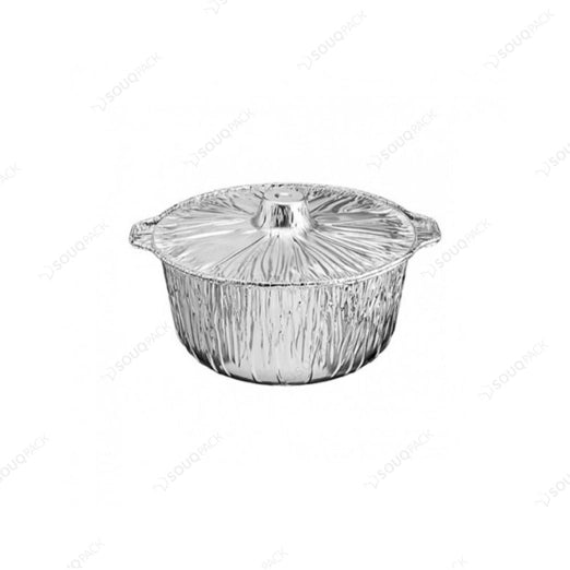 ALUMINUM FOIL POT WITH LID