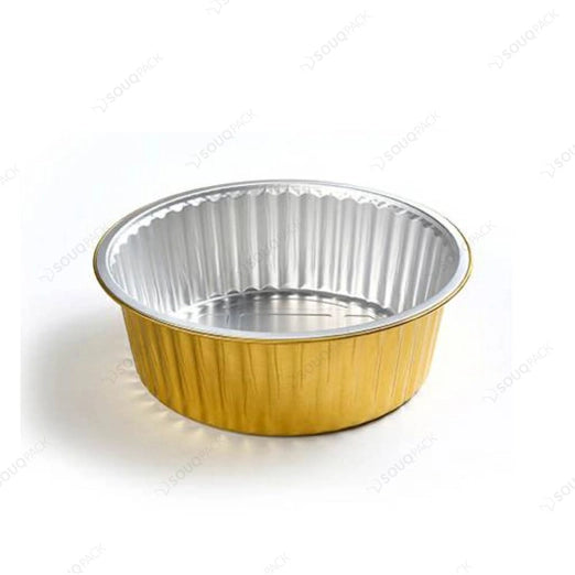 Circle Aluminum Container