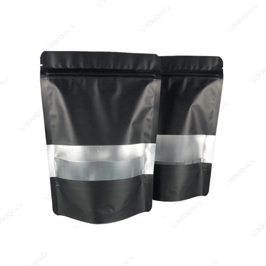 PAPER COFFEE BAG WITH WINDOW