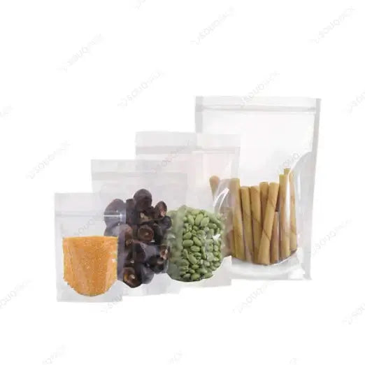 حقيبة شفافة بسحاب