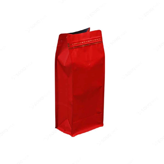 PREMIUM COFFEE BAG WITH VALVE ZIPPER BOTTOM
